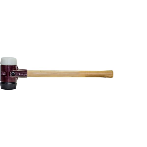 Bon 21-974 Paver Mallet 7No. 19" Wood Handle White/Black Head